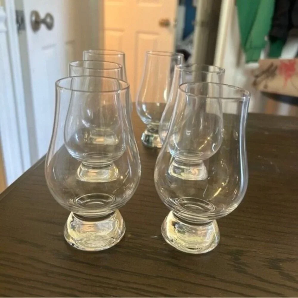 Scottish Glencairn Glasses set snifter Brandy Old money City Lounge